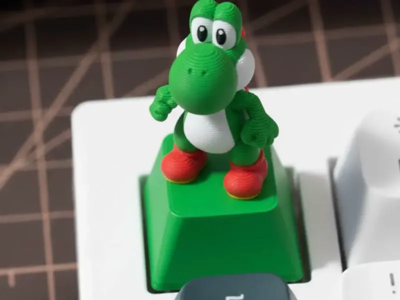 Yoshi Super Mario keycap