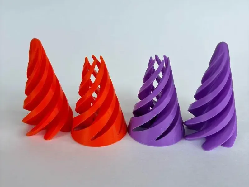 Fidget kegel spiraal