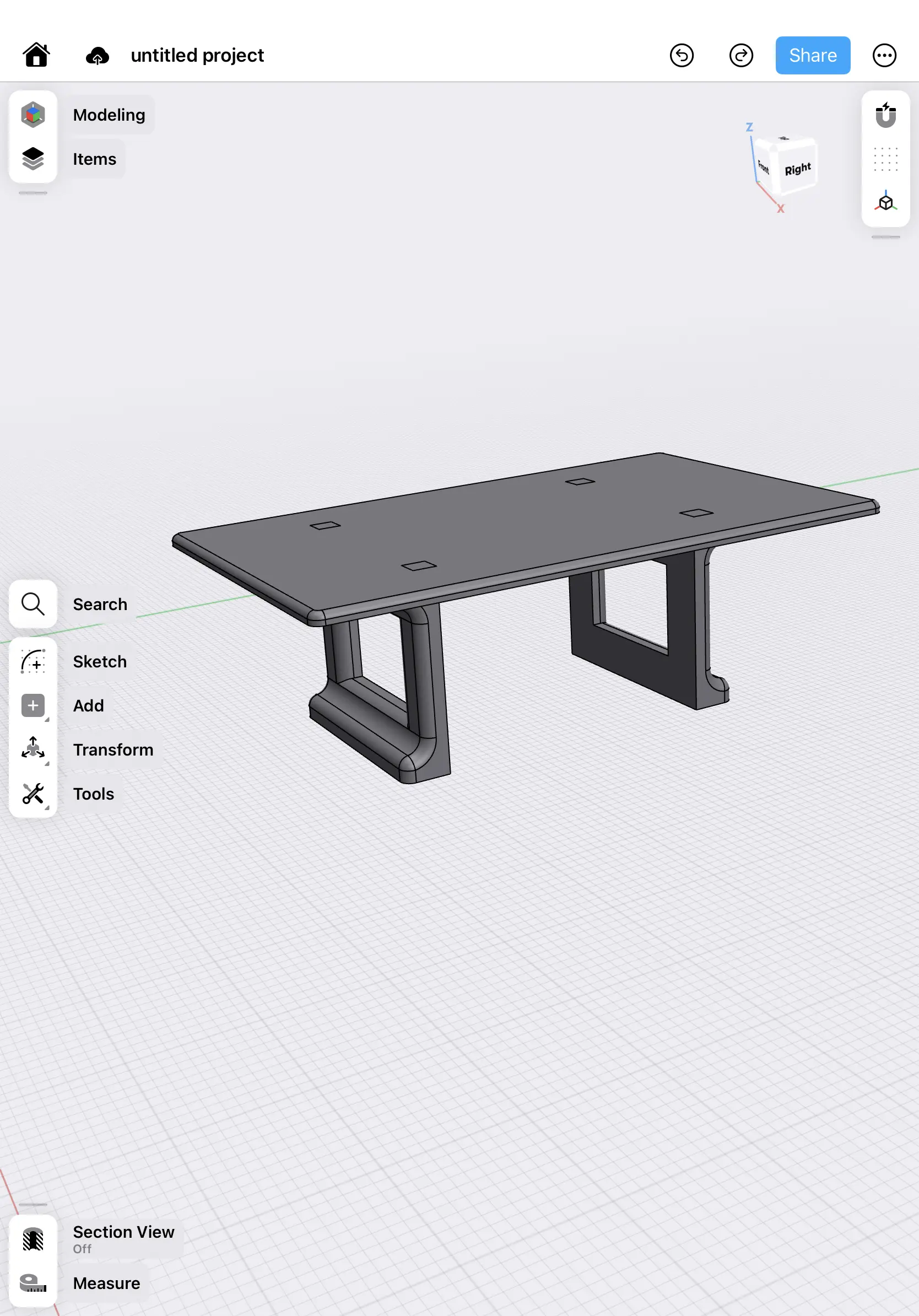 Tafel voor pop Chelse