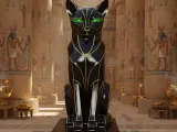 Cat statue-1