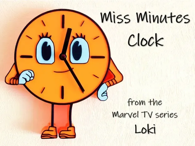 Miss Minutes Clock (Loki)