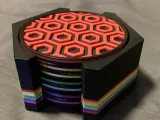 Hexagon Coaster Set-1