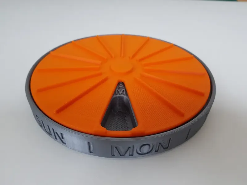 Pillendoos met AM PM-openingen V2\V2_2