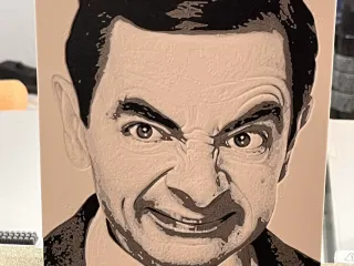 Wall Art Hueforge Mr.Bean