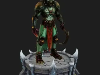 FREE Corrupted grimdark boss