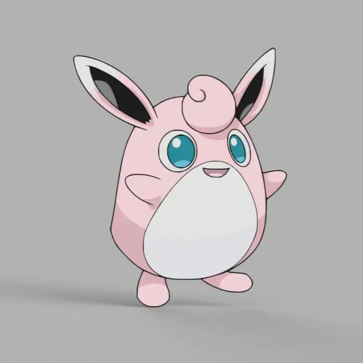 Wigglytuff Wall Art