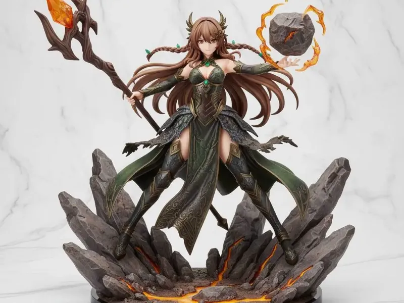Earth Element Magician Girl