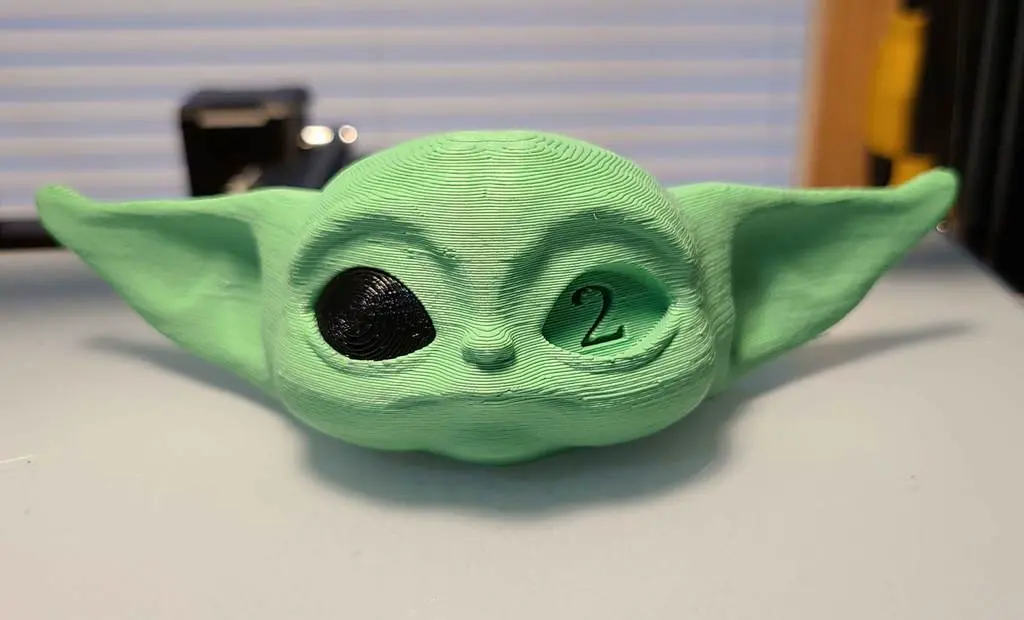 Grogu - Baby Yoda - The Child - Now with separate eyes! 