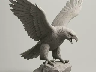 eagle detailed model