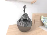 Pumpkin Halloween Lowpoly Low poly-0
