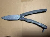 Butterfly knife, sharp-5