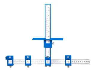 Jig/template for installing furniture handles