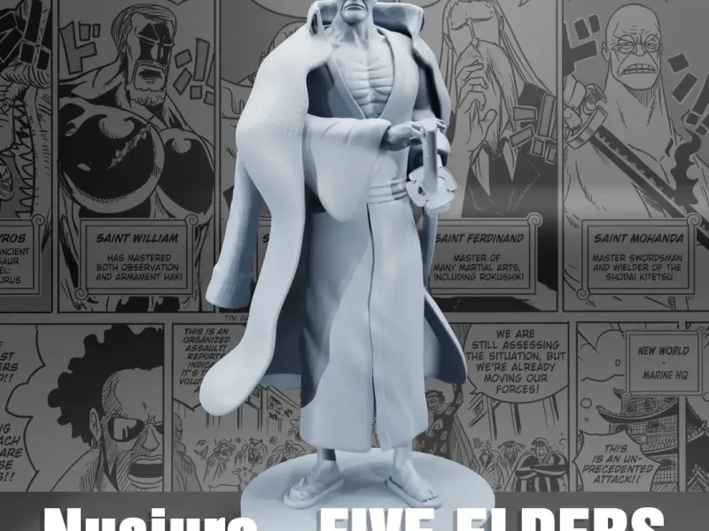 NUSJURO - FIVE ELDERS - ONE PIECE - SPLIT PART