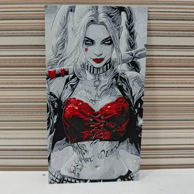 Hueforge Harley Quinn
