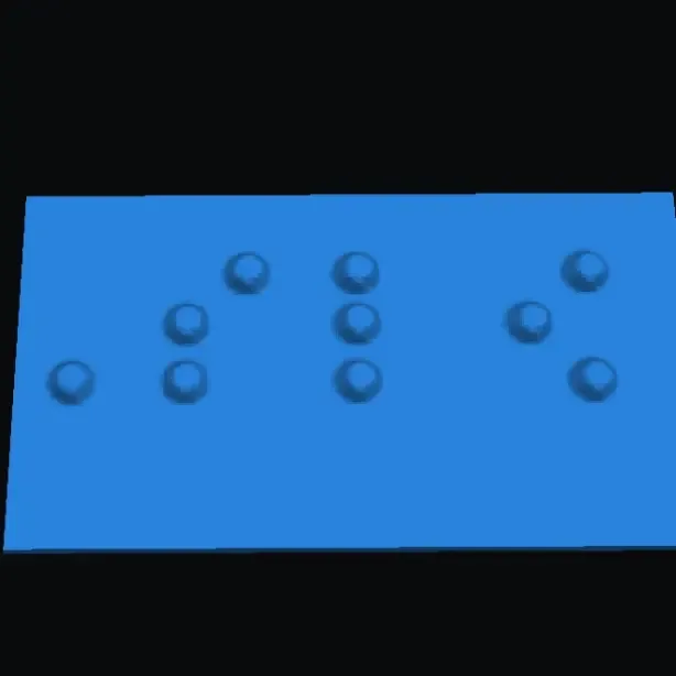 SLOW IN BRAILLE CODE 2 