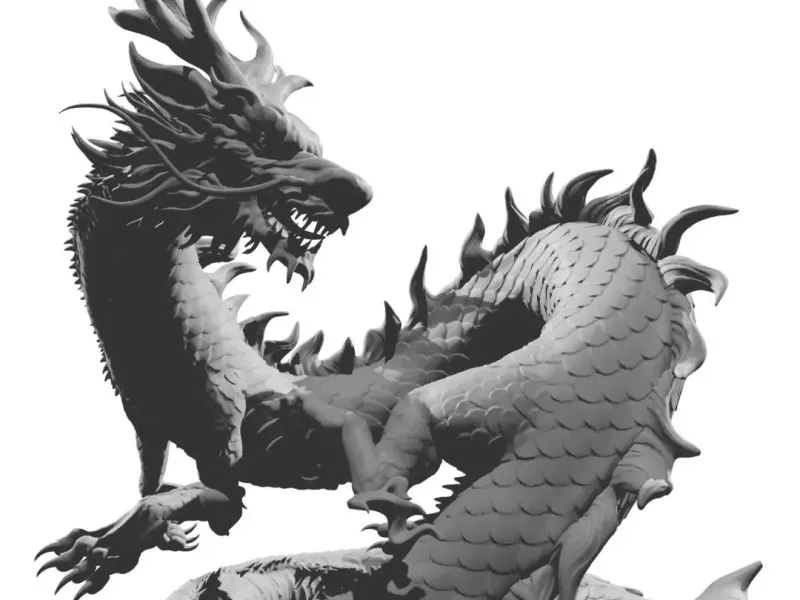 EXCLUSIVE ANCIENT SHENLONG DRAGON DETAIL ORIENTED