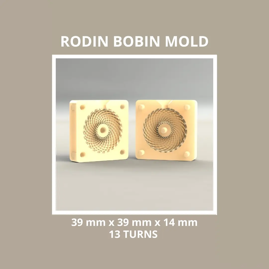 TORUS MOLD SMALL RODIN BOBIN COIL - 39 x 39 x 14 mm 13 TURNS