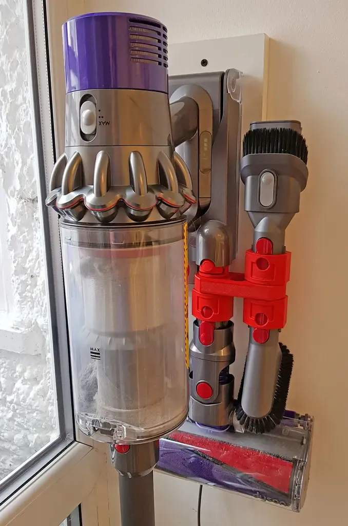 Suporte/Montagem para Acessórios Dyson V3 - Impressão Única