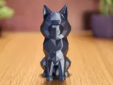 Low-Poly Fox Figurine-1
