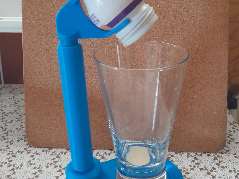 base per il recupero del liquido