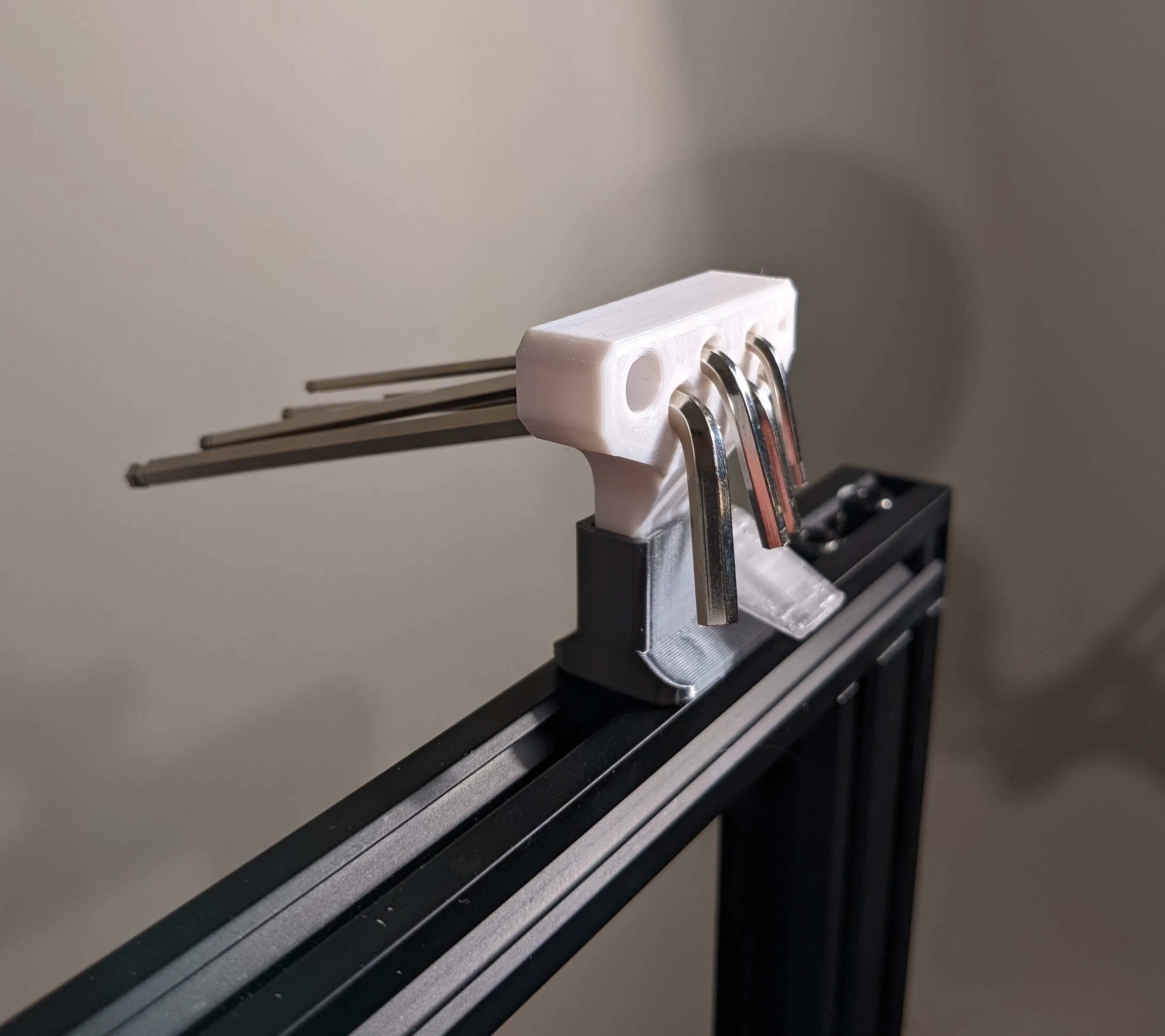Quick Release Accessory Holder for T-Bar Printers