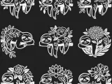 Floral Sloth Bundle | Cute Animal STL + SVG Design-7
