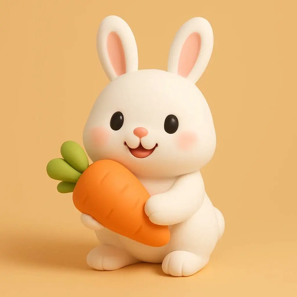 Bunny with Carrot