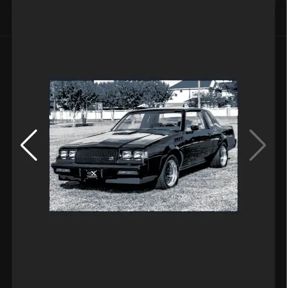 Hueforge Buick GNX Regal Grand National Wall Art