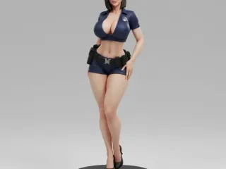 Officer Charm – City Beat Collectible Figurine