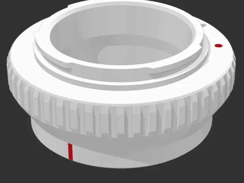 Olympus OM (Electronic version) to Canon RF lens adapter