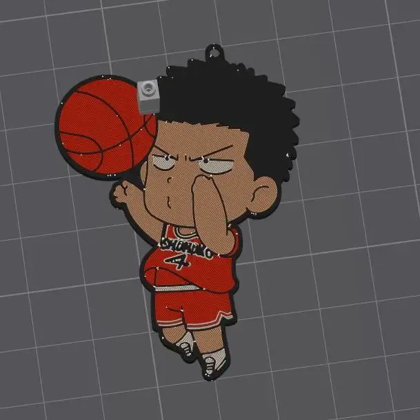 Mitsui Slam Dunk keychain