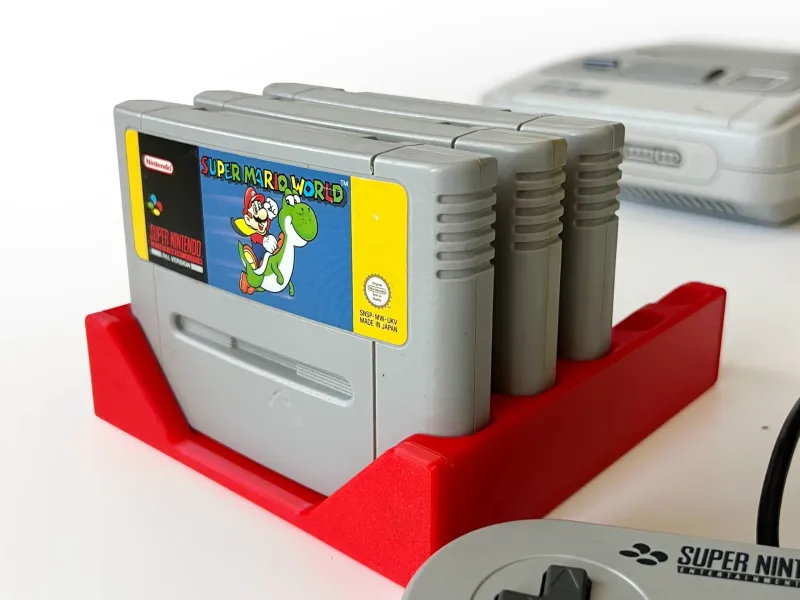 Supporto modulare per cartucce SNES