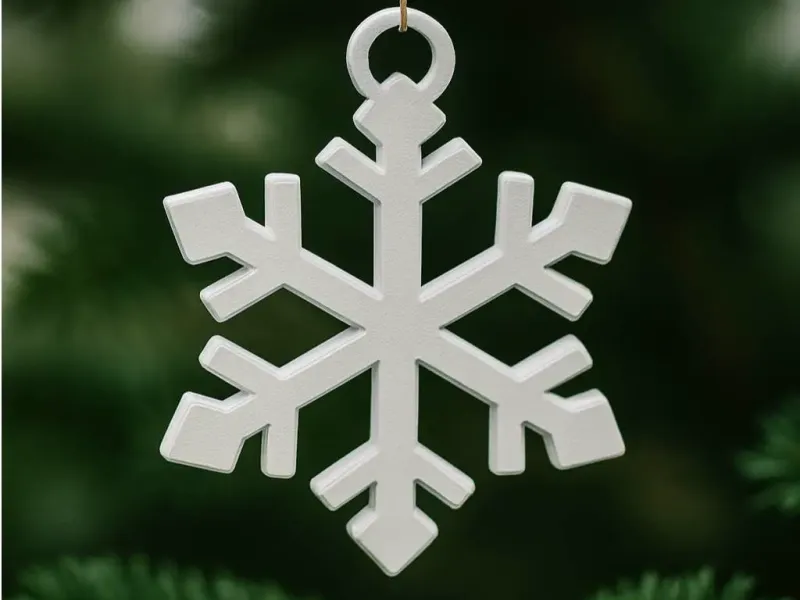 Snowflake Bauble
