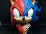 Sonic vs Shadow Split Bust | Hedgehog Rivalry Statue-0