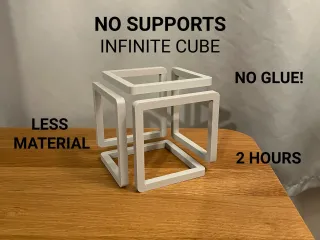 Infinite Cube - No Supports