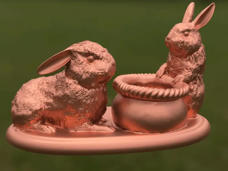 Rabbit Friends - Rabbit Planter Collection