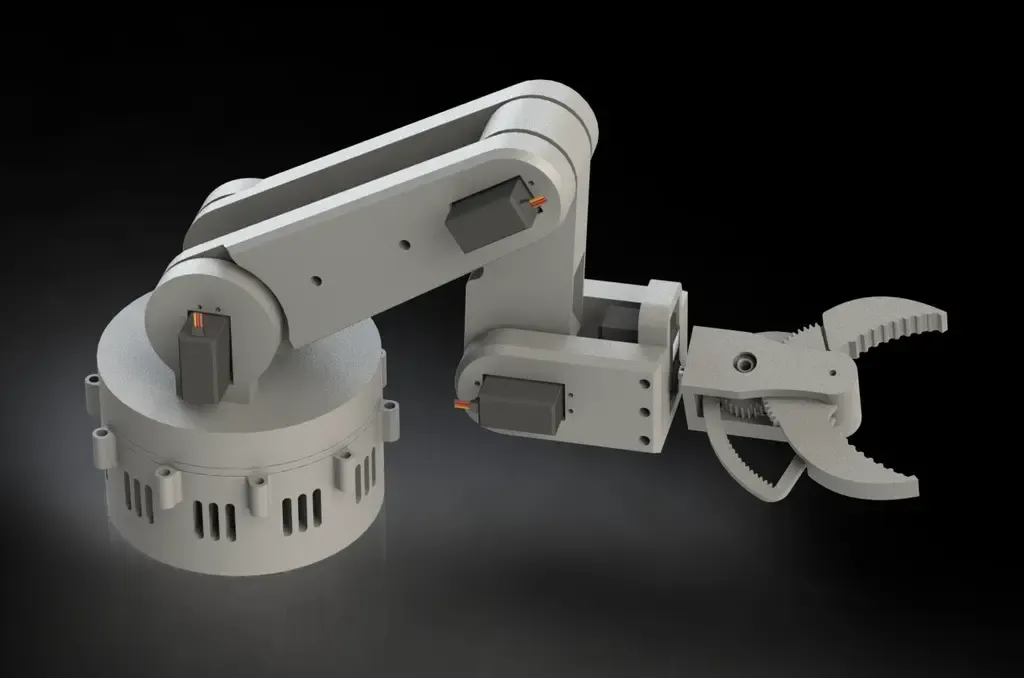Robotic arm: turntable (part 2/3)