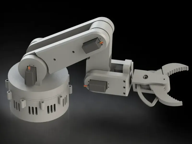 Roboterarm: Drehtisch (Teil 2/3)