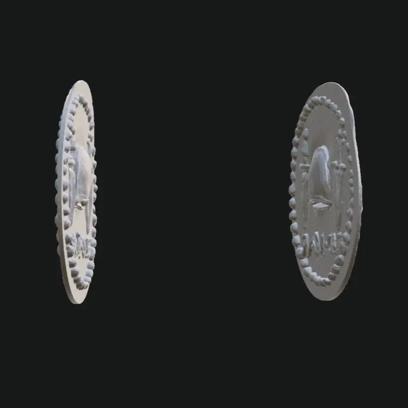 Silver Denarius of Brutus, Ancient Roman Eid Mar coin