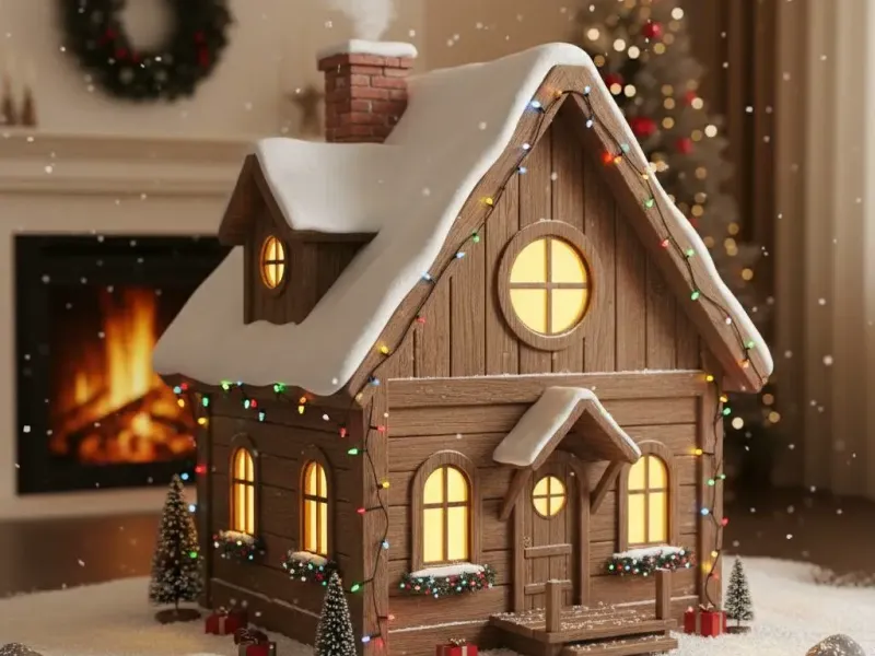 Santa Clauss house in Lapland