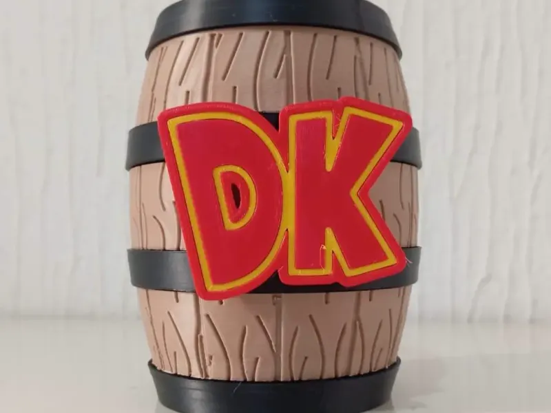 DONKEY KONG (DK) BARREL PIGGY BANK (NO CFS AND AMAS)