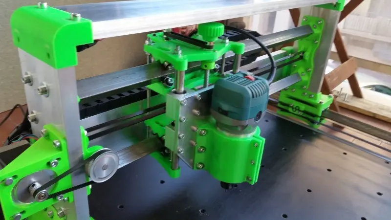 3D Printer Files | 3MF File | R-CNC X axis Update with belt drive