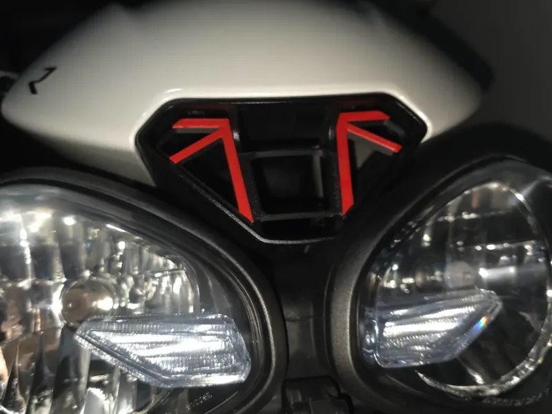 2017 Triumph Street Triple Front Aid Dam Flourish