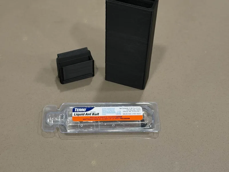 Caja de cebo para trampa de hormigas líquida - Protege el cebo de las mascotas