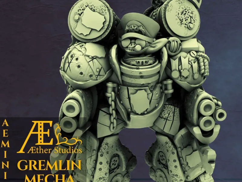 AEMINI10 - Gremlin Mechaboss