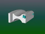 Front-Mounted PC Headset & Sunglasses Holder (Customizable)-6