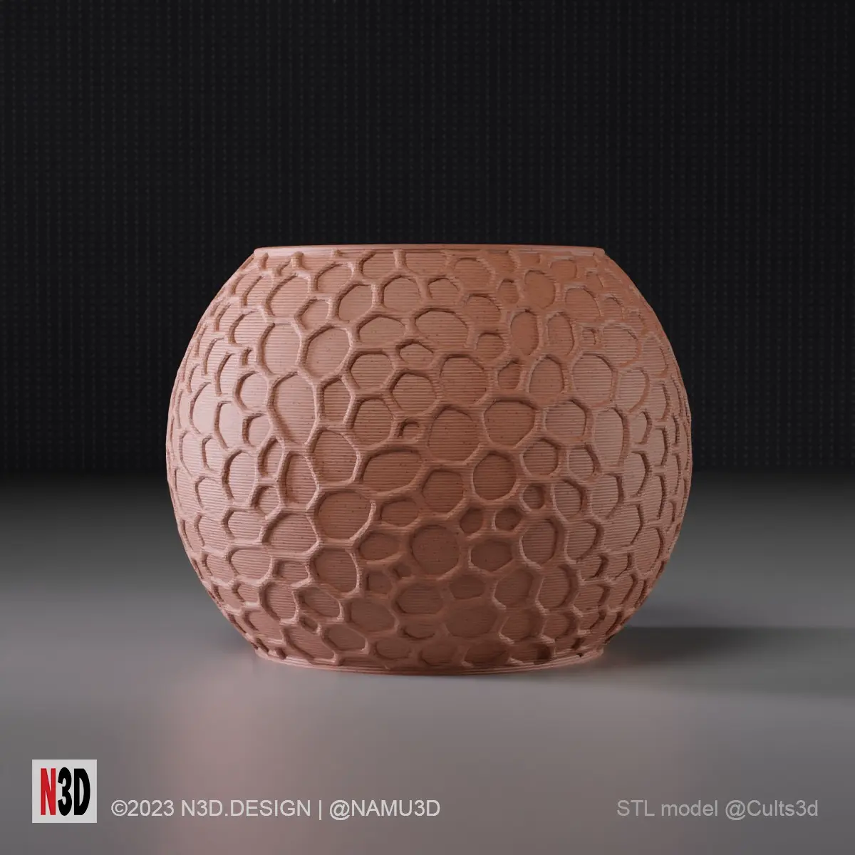 PLANTER 2025 (FREE) VORONOI PLANTER POT