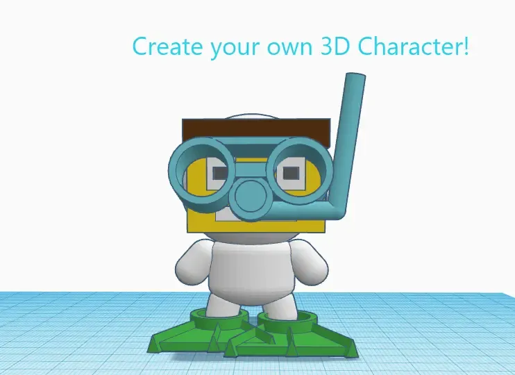 Create your own 3D Character!