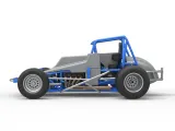 Vintage Sprint car Scale 1:25-4