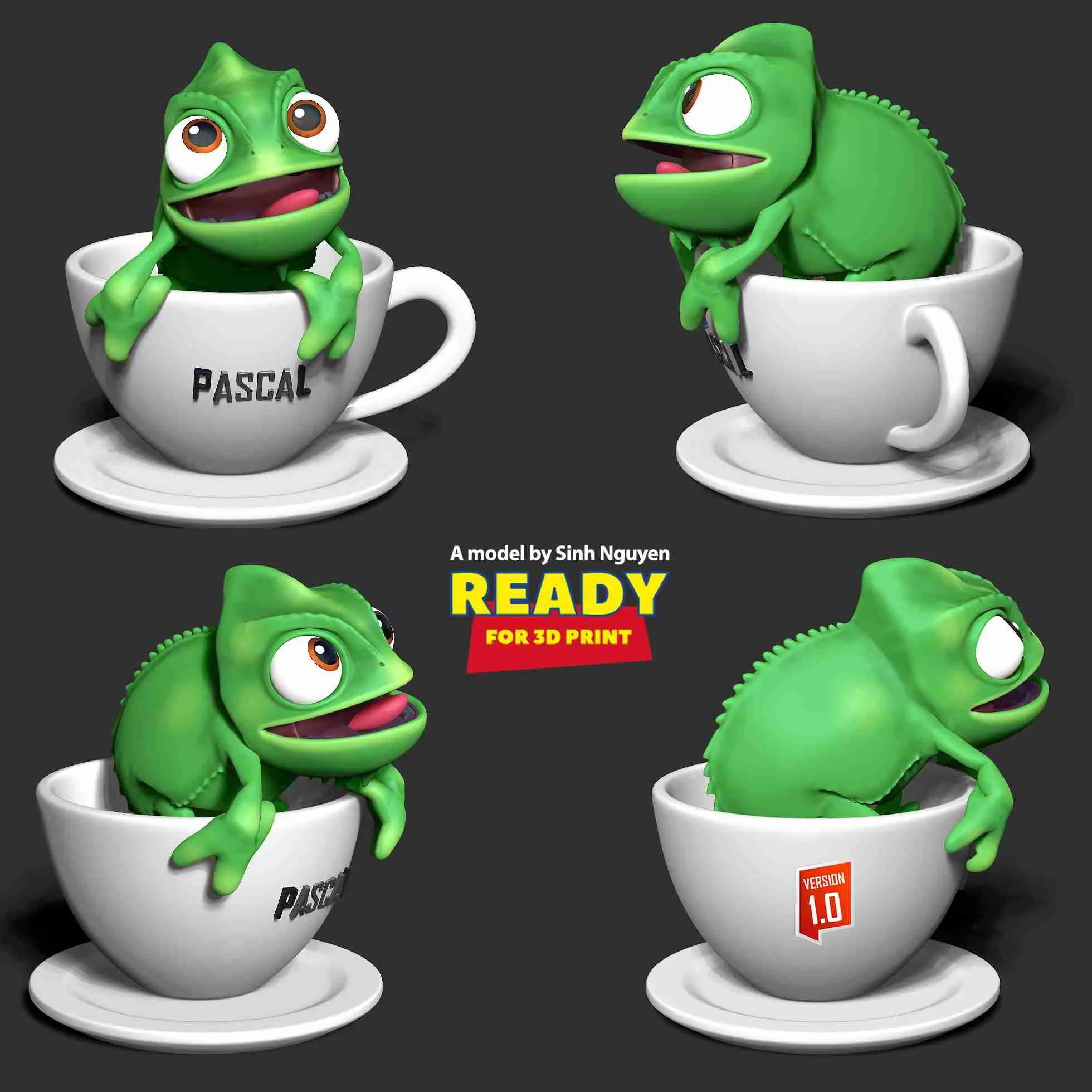 Pascal im Becher